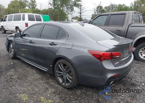 2019 Acura Tlx Tech A-Spec Pkgs from USA, damaged, VIN 19UUB2F60KA004390